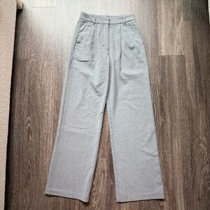 Abercrombie & Fitch Men's Light Gray Dress Pants
